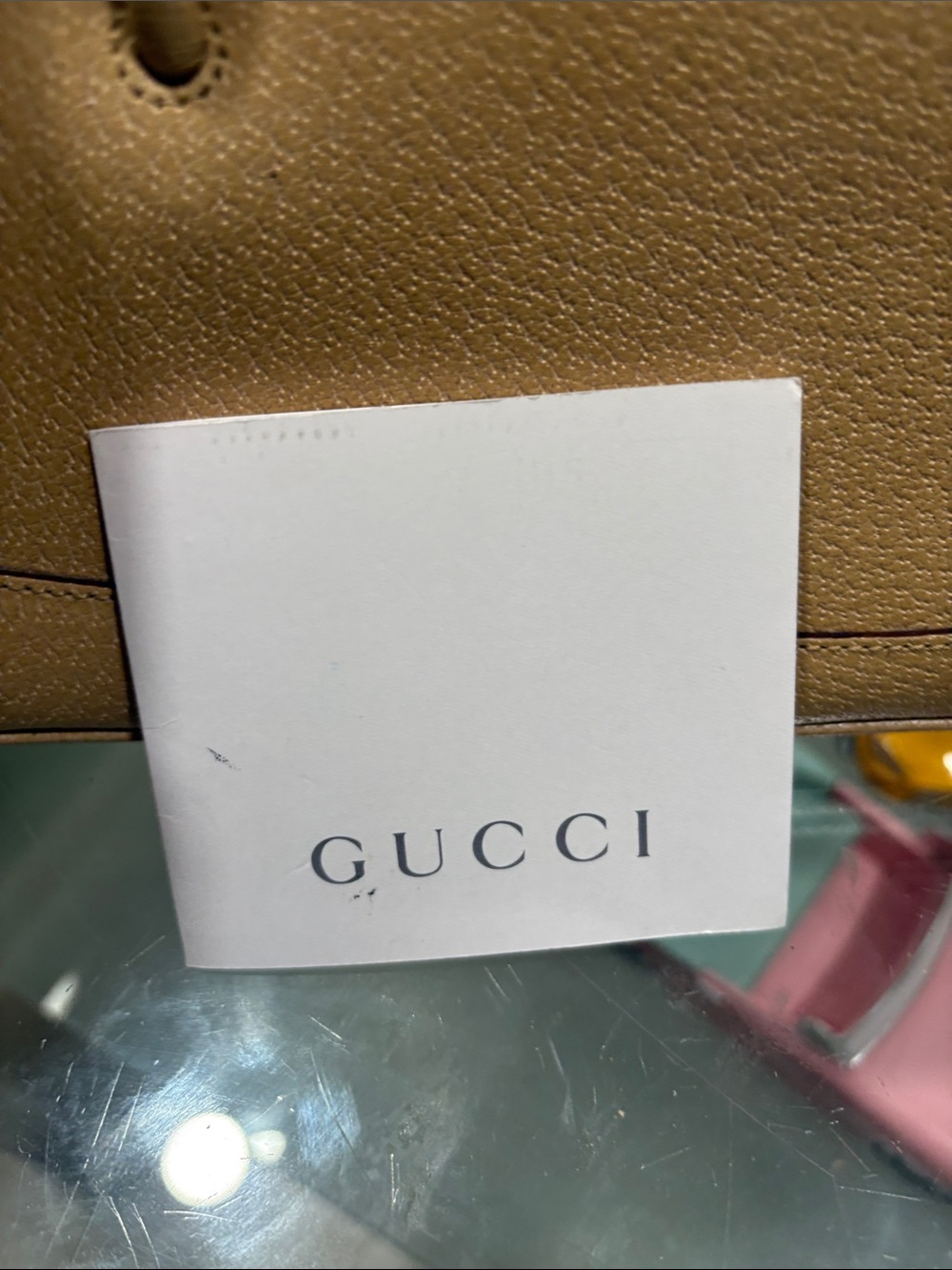 Gucci Vintage Beige Purse new - Picture 5 of 11
